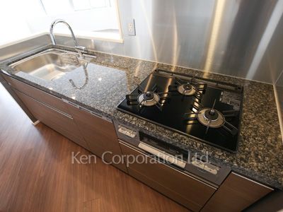 目黒第一マンションズの写真 キッチン ※12階の同じ間取タイプを撮影。仕様が異なることがあります。