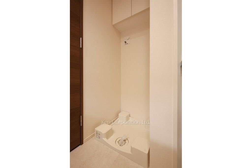 目黒第一マンションズの写真 洗濯機置き場 ※12階の同じ間取タイプを撮影。仕様が異なることがあります。