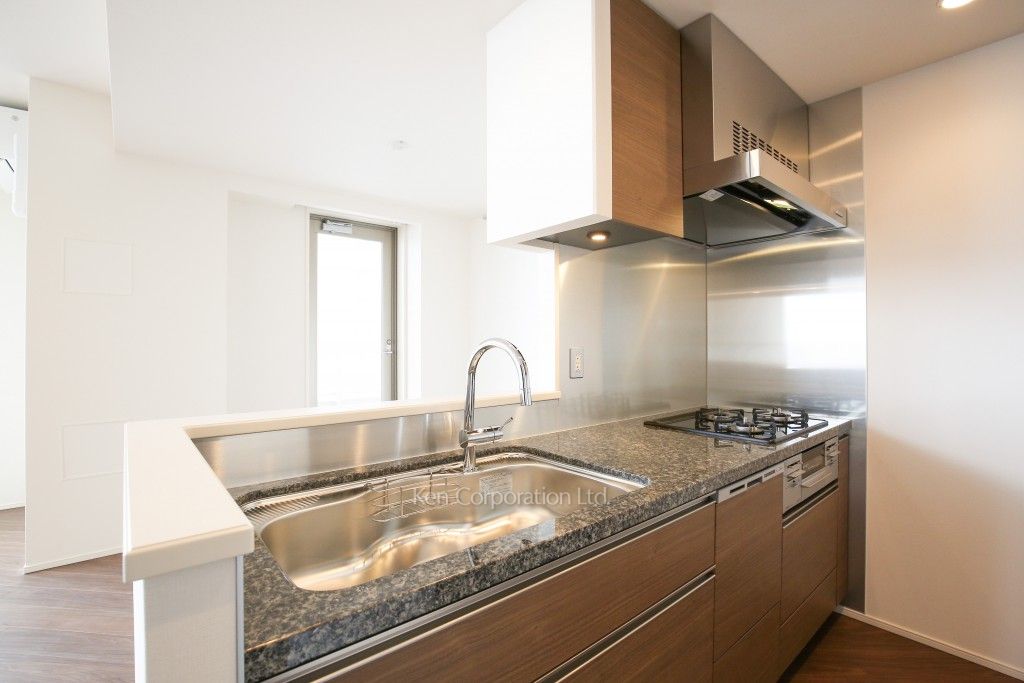 目黒第一マンションズの写真 キッチン ※12階の同じ間取タイプを撮影。仕様が異なることがあります。