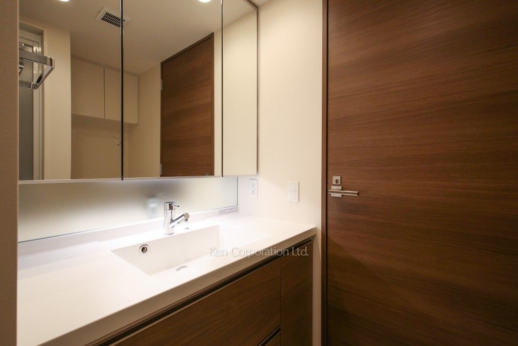 目黒第一マンションズの写真 パウダールーム ※12階の同じ間取タイプを撮影。仕様が異なることがあります。