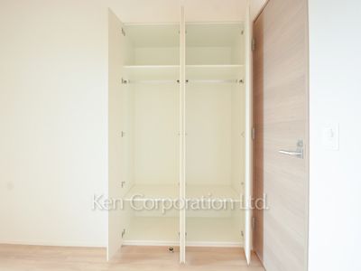 目黒第一マンションズの写真 クローゼット ※12階の同じ間取タイプを撮影。仕様が異なることがあります。