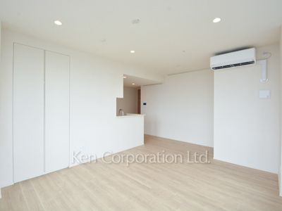 目黒第一マンションズの写真 リビングダイニング ※12階の同じ間取タイプを撮影。仕様が異なることがあります。