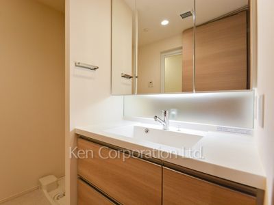 目黒第一マンションズの写真 パウダールーム ※12階の同じ間取タイプを撮影。仕様が異なることがあります。