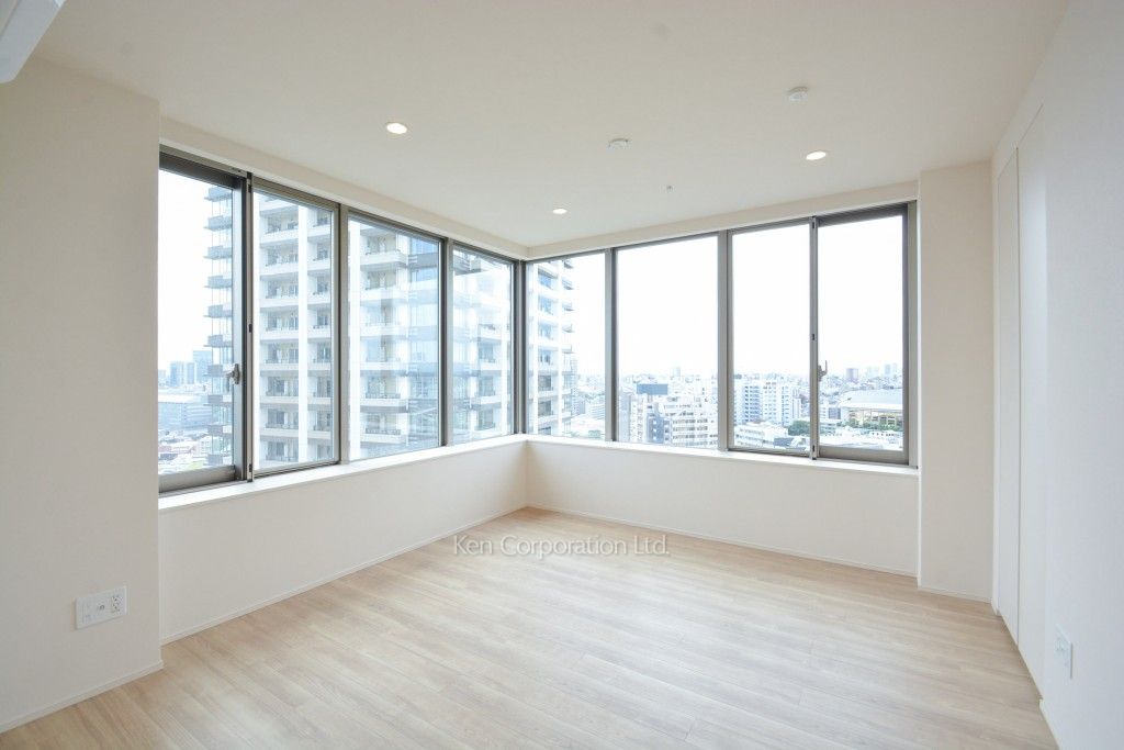 目黒第一マンションズの写真 リビングダイニング ※12階の同じ間取タイプを撮影。仕様が異なることがあります。