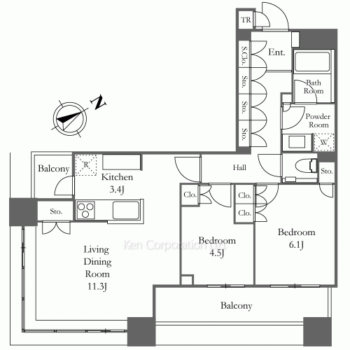 目黒第一マンションズの写真 間取り