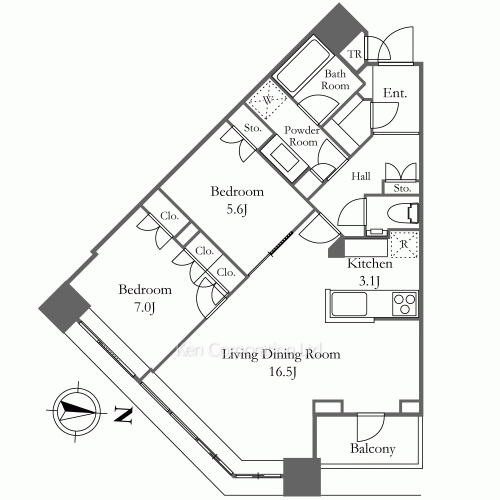 目黒第一マンションズの写真 間取り