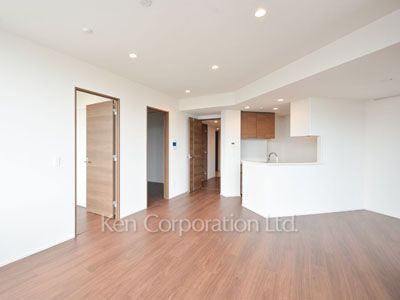 目黒第一マンションズの写真 リビングダイニング ※12階の同じ間取タイプを撮影。仕様が異なることがあります。