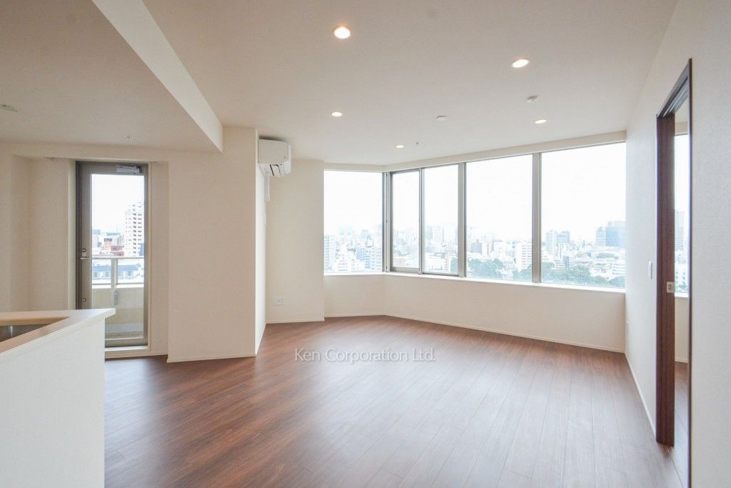 目黒第一マンションズの写真 リビングダイニング ※12階の同じ間取タイプを撮影。仕様が異なることがあります。