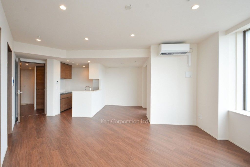 目黒第一マンションズの写真 リビングダイニング ※12階の同じ間取タイプを撮影。仕様が異なることがあります。