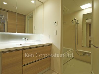 目黒第一マンションズの写真 パウダールーム ※12階の同じ間取タイプを撮影。仕様が異なることがあります。