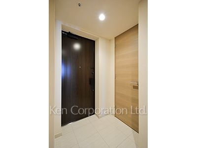 目黒第一マンションズの写真 玄関 ※12階の同じ間取タイプを撮影。仕様が異なることがあります。