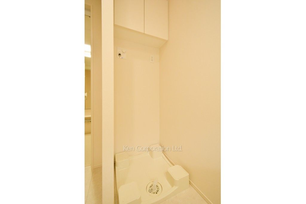 目黒第一マンションズの写真 洗濯機置き場 ※12階の同じ間取タイプを撮影。仕様が異なることがあります。