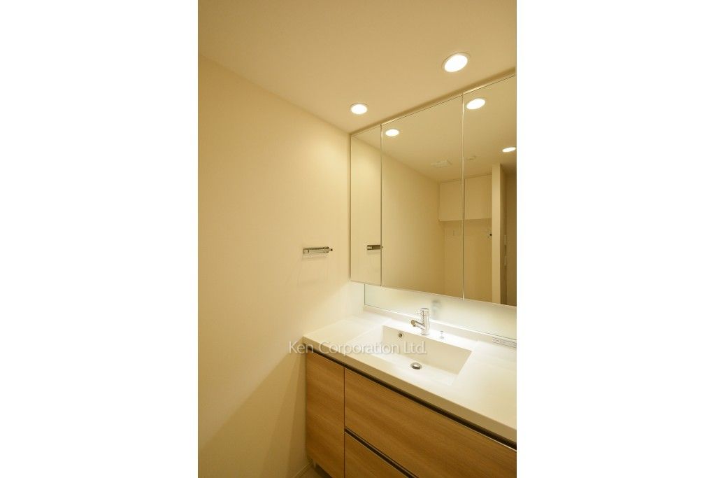 目黒第一マンションズの写真 パウダールーム ※12階の同じ間取タイプを撮影。仕様が異なることがあります。