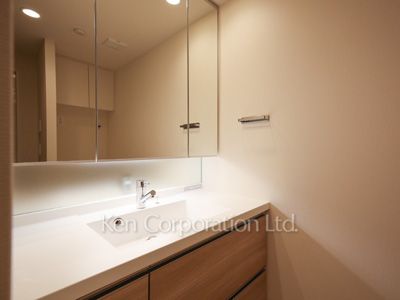 目黒第一マンションズの写真 パウダールーム ※12階の同じ間取タイプを撮影。仕様が異なることがあります。