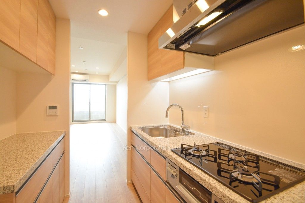 目黒第一マンションズの写真 キッチン ※12階の同じ間取タイプを撮影。仕様が異なることがあります。