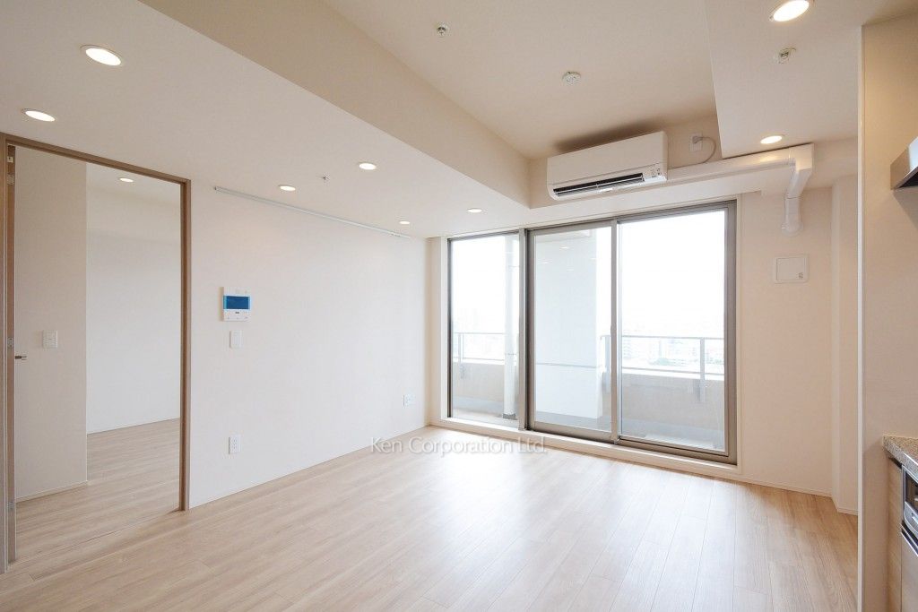 目黒第一マンションズの写真 リビングダイニング ※12階の同じ間取タイプを撮影。仕様が異なることがあります。