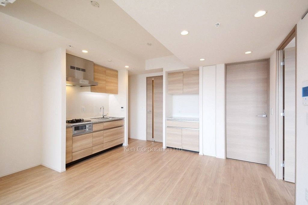 目黒第一マンションズの写真 リビングダイニング ※12階の同じ間取タイプを撮影。仕様が異なることがあります。