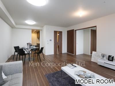 ザ・パークハウス西新宿タワー60の写真 リビングダイニング※MODEL ROOM