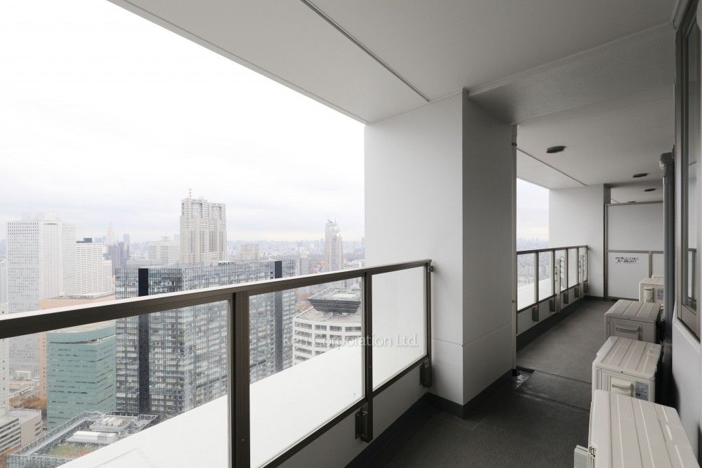 ザ・パークハウス西新宿タワー60の写真 バルコニー