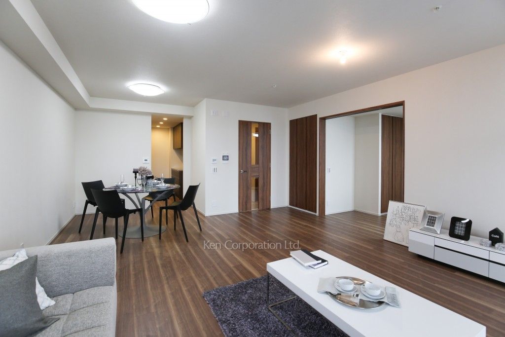 ザ・パークハウス西新宿タワー60の写真 リビングダイニング※MODEL ROOM