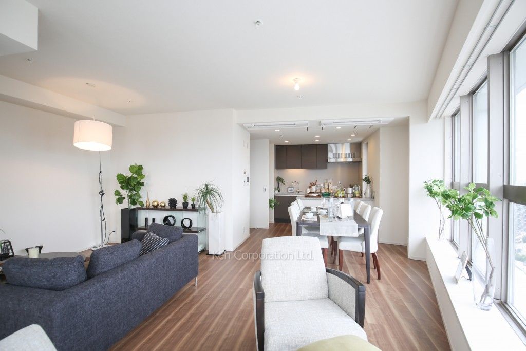 ザ・パークハウス西新宿タワー60の写真 リビングダイニング※MODEL ROOM