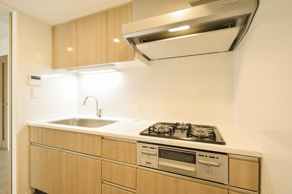 パークアクシス日本橋堀留町の写真 キッチン ※10階の同じ間取タイプを撮影。仕様が異なることがあります。