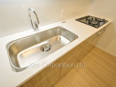 パークアクシス日本橋堀留町の写真 キッチン ※10階の同じ間取タイプを撮影。仕様が異なることがあります。