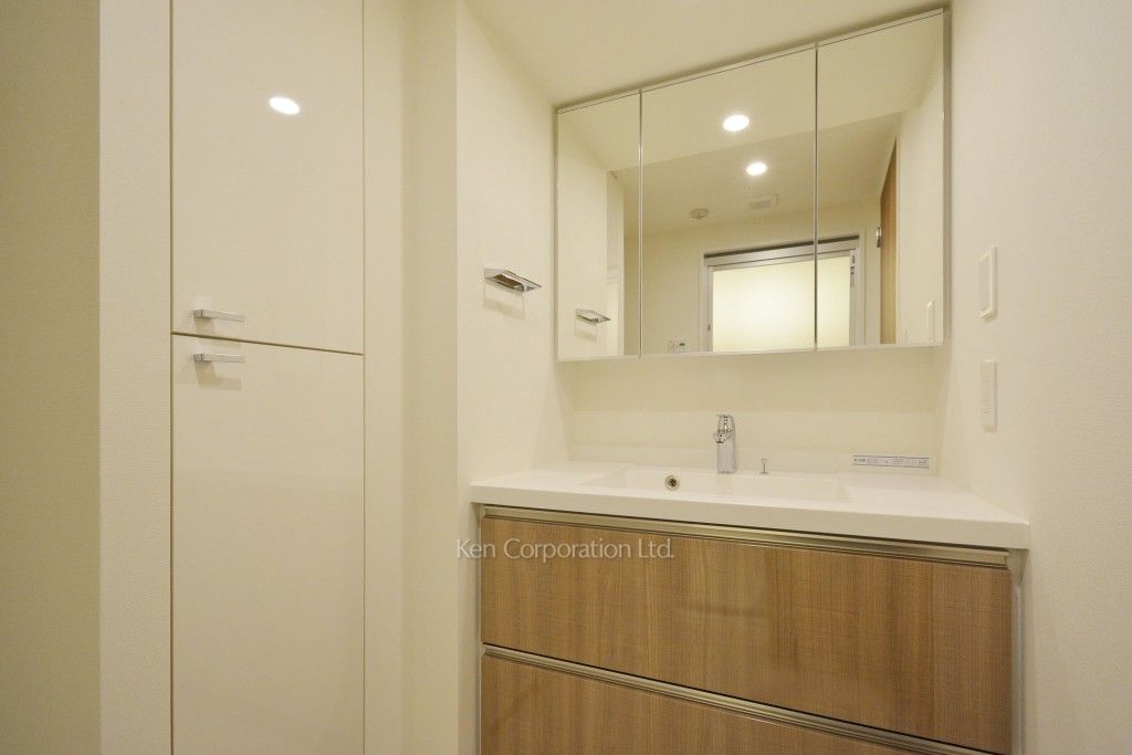 パークアクシス日本橋堀留町の写真 パウダールーム ※10階の同じ間取タイプを撮影。仕様が異なることがあります。