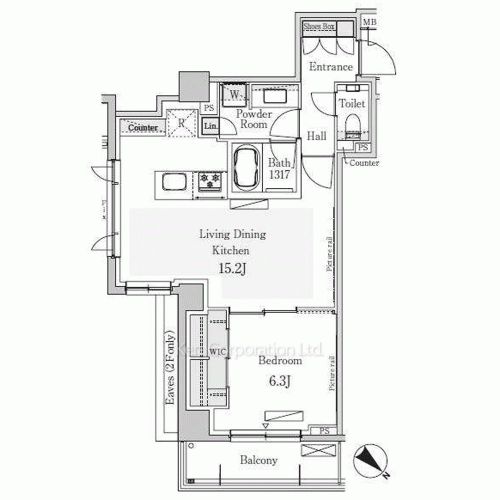 パークアクシス表参道レジデンスの写真 間取り