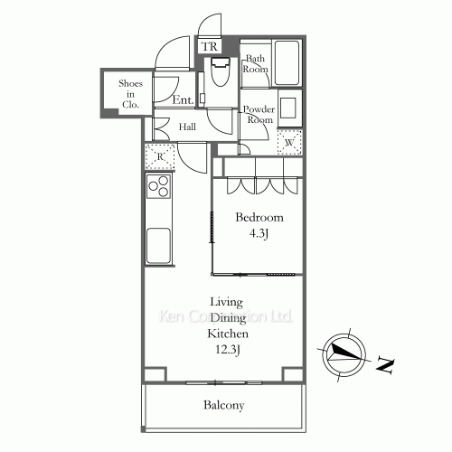 Brillia Towers 目黒 ノースレジデンスの写真 間取り