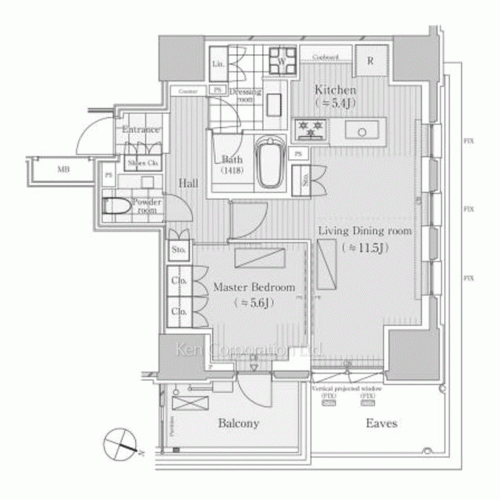 パークコート三番町ヒルトップレジデンスの写真 間取り