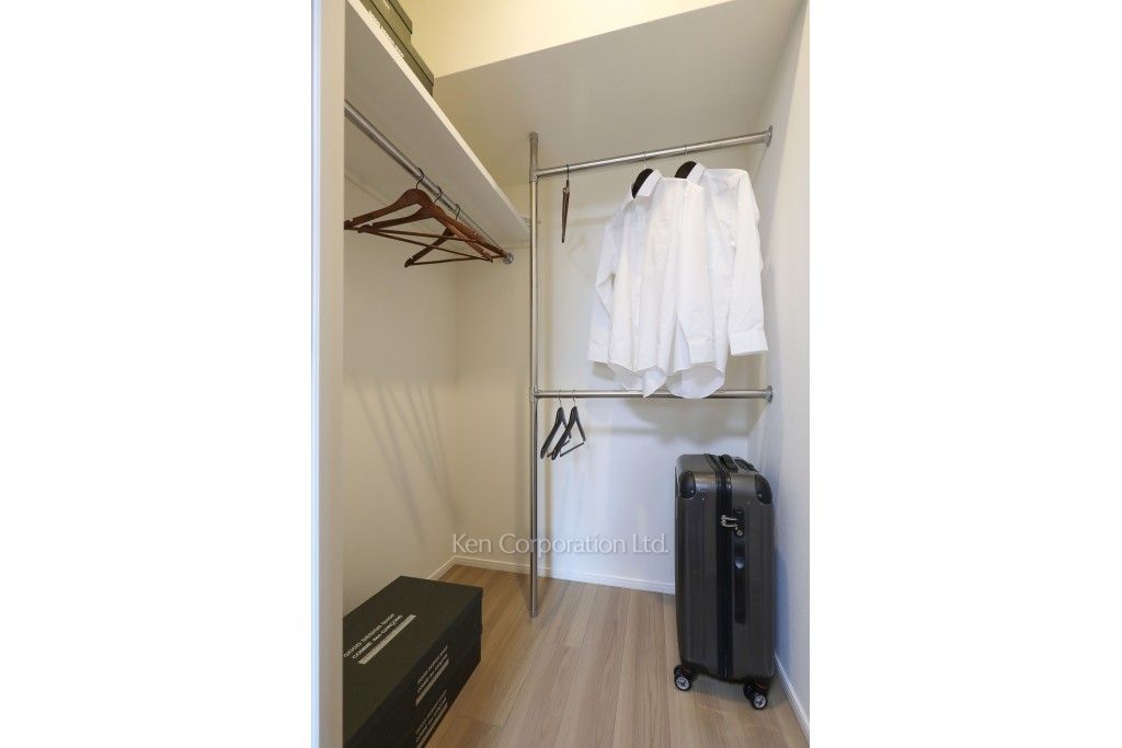 パークアクシス飯田橋レジデンスの写真 ウォークインクローゼット※ＭＯＤＥＬ ROOM ※6階の同じ間取タイプを撮影。仕様が異なることがあります。