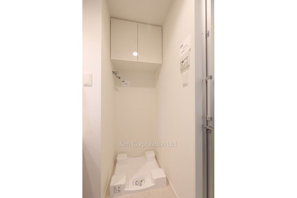 パークアクシス飯田橋レジデンスの写真 洗濯機置き場 ※6階の同じ間取タイプを撮影。仕様が異なることがあります。