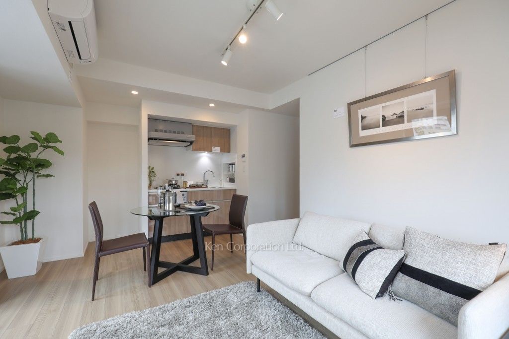 パークアクシス飯田橋レジデンスの写真 リビングダイニング※ＭＯＤＥＬ ROOM ※6階の同じ間取タイプを撮影。仕様が異なることがあります。