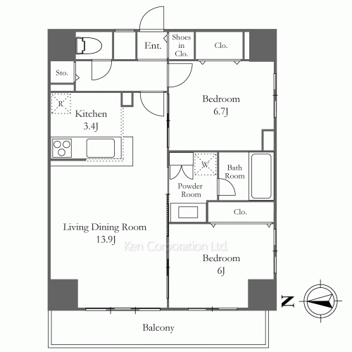 D-room早稲田の写真 間取り