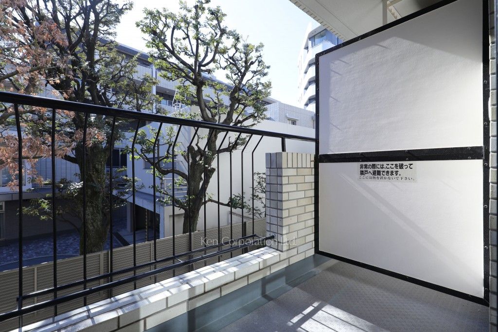 ベルファン西麻布の写真 バルコニー