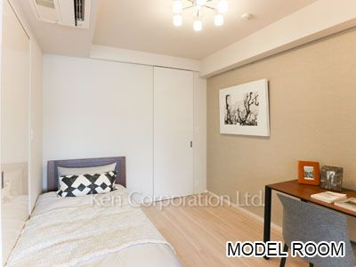 パークアクシスプレミア表参道の写真 ベッドルーム※MODEL ROOM ※4階の同じ間取タイプを撮影。仕様が異なることがあります。