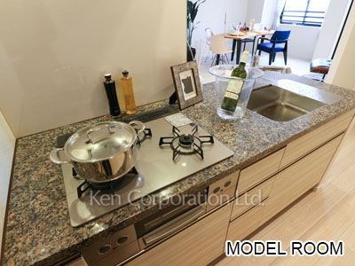 パークアクシスプレミア表参道の写真 キッチン※MODEL ROOM ※4階の同じ間取タイプを撮影。仕様が異なることがあります。