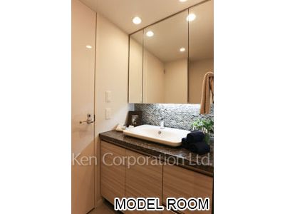 パークアクシスプレミア表参道の写真 パウダールーム※MODEL ROOM ※4階の同じ間取タイプを撮影。仕様が異なることがあります。