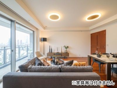 赤坂タワーレジデンスTop of the Hillの写真 居室（LDなど）　※家具等は付きません