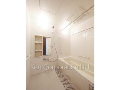 河田町ガーデン 1号棟の写真 バスルーム ※8階の同じ間取タイプを撮影。仕様が異なることがあります。