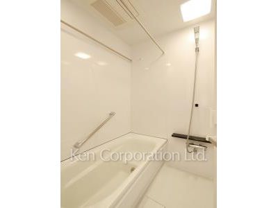 飯田橋ガーデンフラッツの写真 バスルーム ※8階の同じ間取タイプを撮影。仕様が異なることがあります。