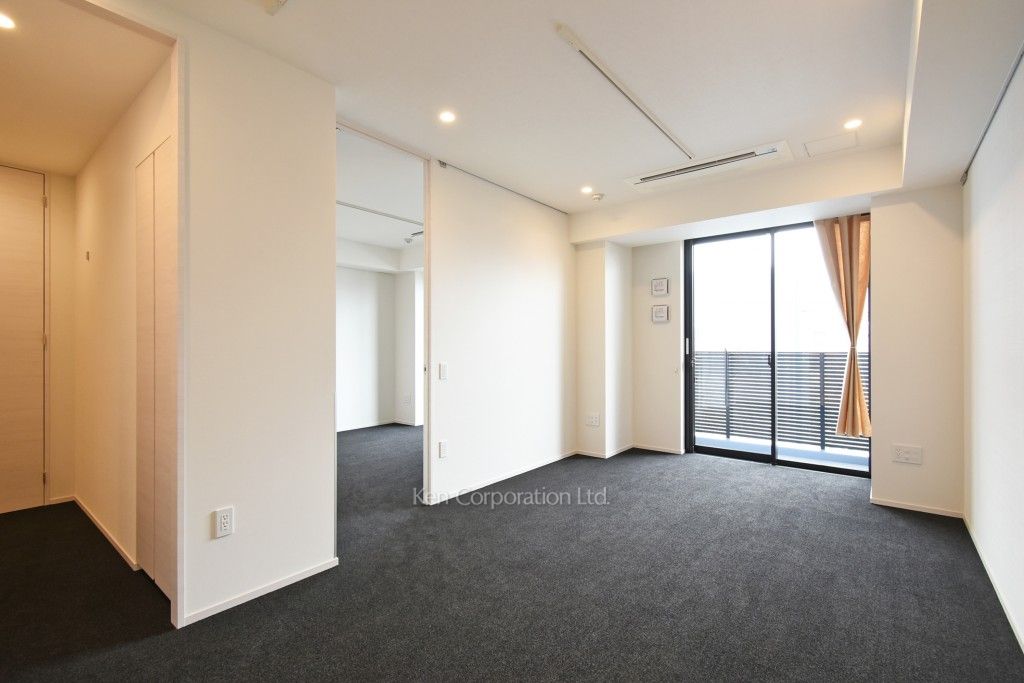 飯田橋ガーデンフラッツの写真 居室（LDなど） ※8階の同じ間取タイプを撮影。仕様が異なることがあります。