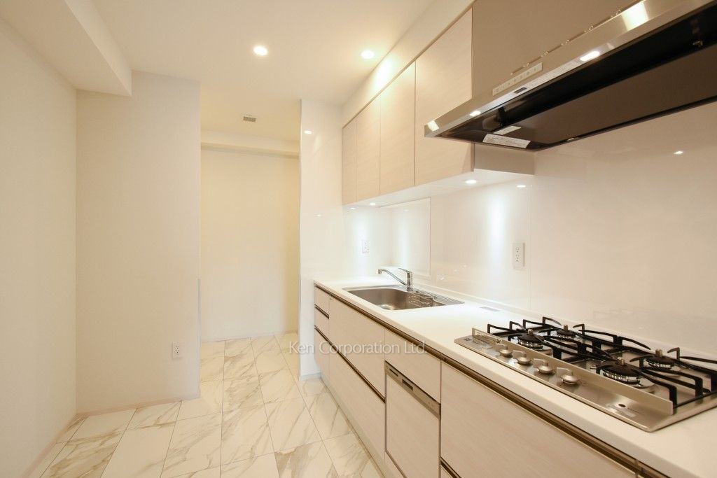 飯田橋ガーデンフラッツの写真 キッチン ※8階の同じ間取タイプを撮影。仕様が異なることがあります。