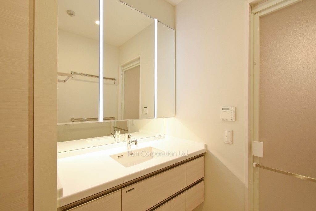 飯田橋ガーデンフラッツの写真 パウダールーム ※8階の同じ間取タイプを撮影。仕様が異なることがあります。