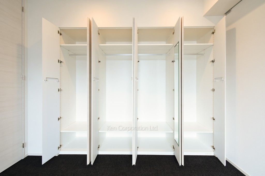 飯田橋ガーデンフラッツの写真 クローゼット ※8階の同じ間取タイプを撮影。仕様が異なることがあります。