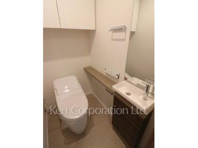 ザ・パークハビオ恵比寿プレイスの写真 トイレ ※9階の同じ間取タイプを撮影。仕様が異なることがあります。