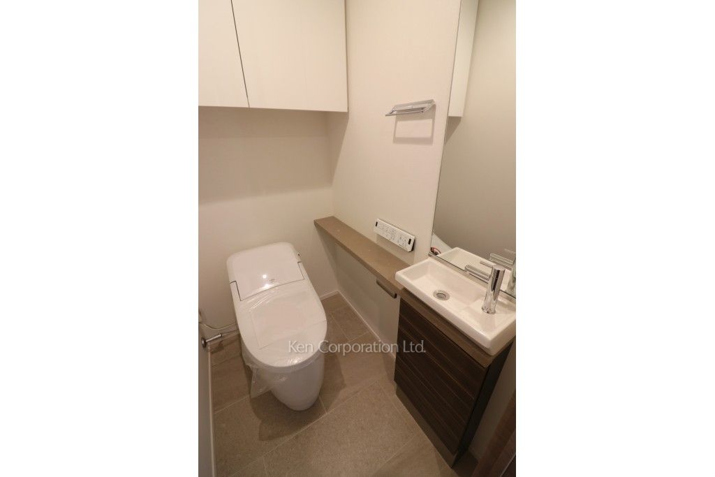 ザ・パークハビオ恵比寿プレイスの写真 トイレ ※9階の同じ間取タイプを撮影。仕様が異なることがあります。