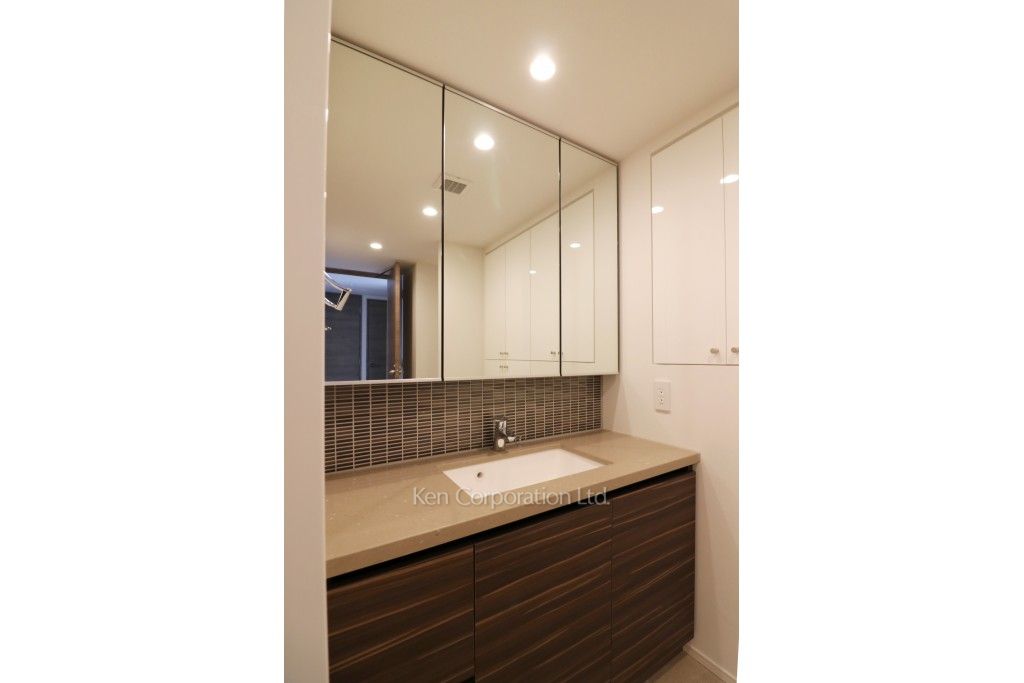 ザ・パークハビオ恵比寿プレイスの写真 パウダールーム ※9階の同じ間取タイプを撮影。仕様が異なることがあります。