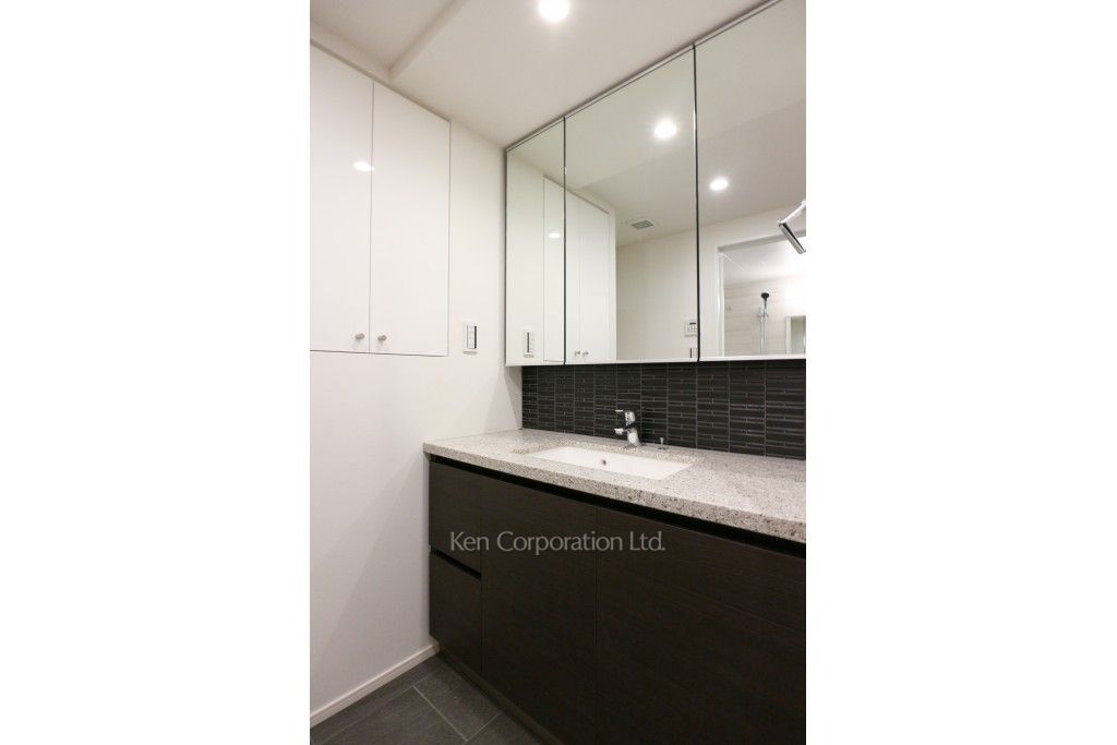 ザ・パークハビオ恵比寿プレイスの写真 パウダールーム ※10階の同じ間取タイプを撮影。仕様が異なることがあります。